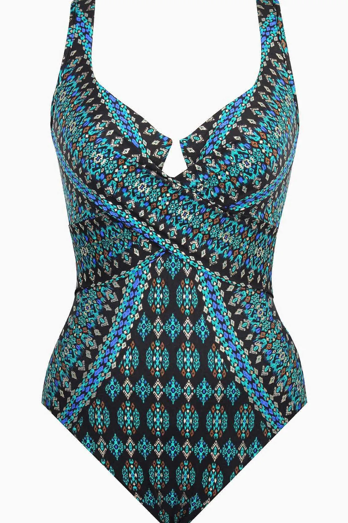 Vrouwen Miraclesuit Een Stuk|Amarna Criss Cross Escape Zwempak Uit Een Stuk