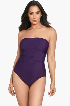Vrouwen Miraclesuit Een Stuk|Avanti Bandeau-Badpak