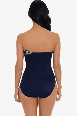 Vrouwen Miraclesuit Bandeau|Belize Godin Eendelig Badpak