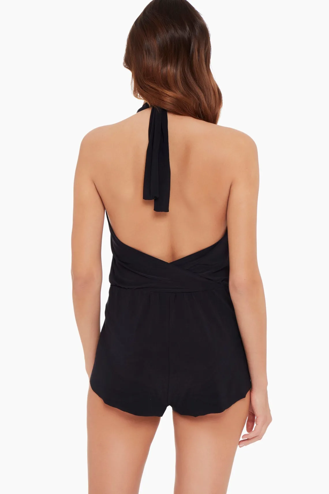 Vrouwen Miraclesuit Zwemjurk|Bianca One Piece Romper-Badpak