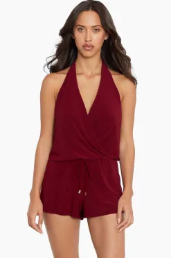 Vrouwen Miraclesuit Zwemjurk|Bianca One Piece Romper-Badpak