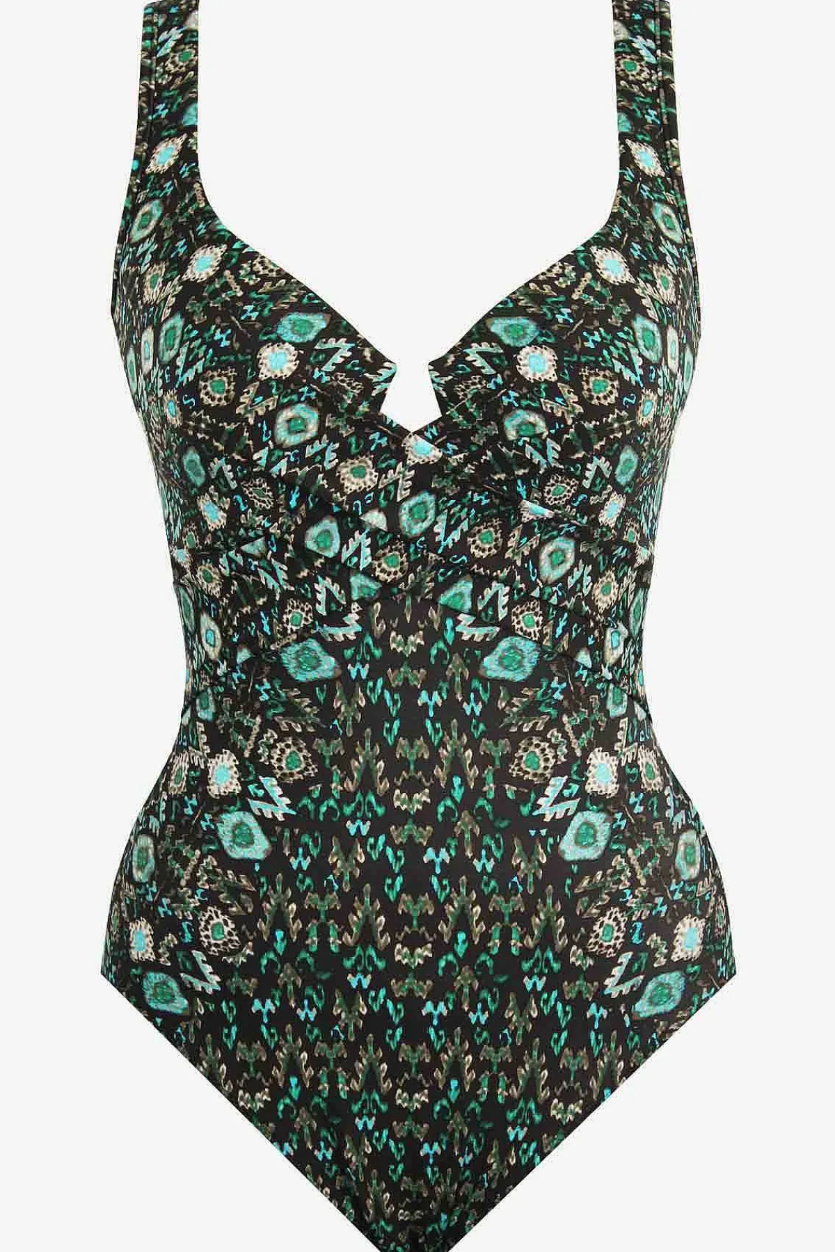 Vrouwen Miraclesuit Een Stuk|Bijoux Criss Cross Escape Zwempak Uit Een Stuk