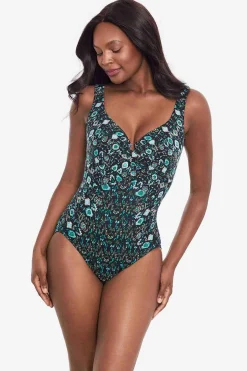 Vrouwen Miraclesuit Een Stuk|Bijoux Criss Cross Escape Zwempak Uit Een Stuk