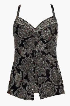 Vrouwen Miraclesuit Tankini-Topjes|Bloemblaadje Pusher Love Knot Tankinitop