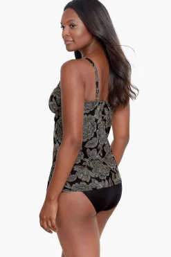 Vrouwen Miraclesuit Tankini-Topjes|Bloemblaadje Pusher Love Knot Tankinitop