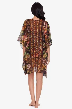 Vrouwen Miraclesuit Cover-Ups|Botanico Caftan Zwembedekking