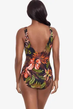 Vrouwen Miraclesuit Een Stuk|Botanico Crossover Badpak Uit Een Stuk