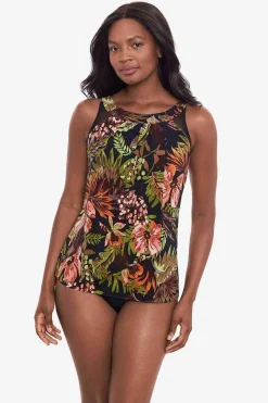 Vrouwen Miraclesuit Tankini-Topjes|Botanico Ursula Tankinitop