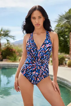 Vrouwen Miraclesuit Een Stuk|Burano Drew Badpak Uit Een Stuk