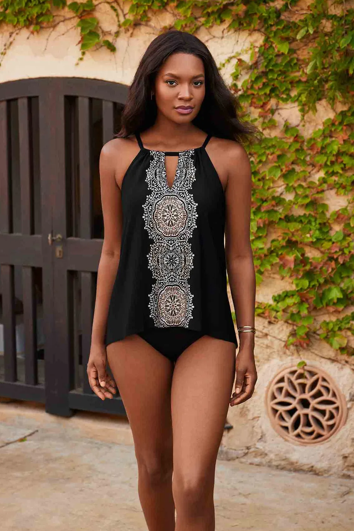 Vrouwen Miraclesuit Tankini-Topjes|Cappadocia Kijkgaatje Tankinitop