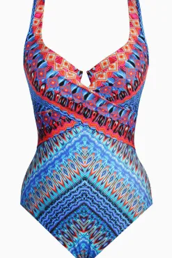 Vrouwen Miraclesuit Een Stuk|Casablanca Criss Cross Escape Badpak Uit Een Stuk