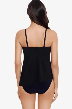 Vrouwen Miraclesuit Tankini-Topjes|Chain Link Eliza Tankinitop