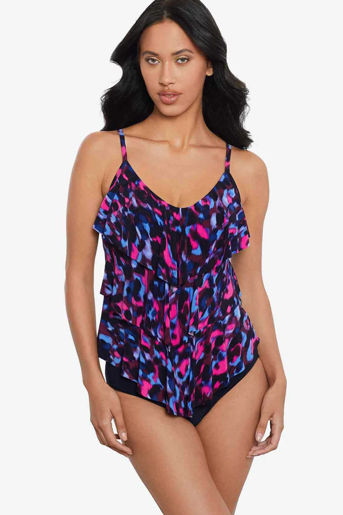 Vrouwen Miraclesuit Tankini-Topjes|Cherry Bomb Rita Tankinitop