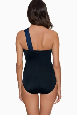 Vrouwen Miraclesuit Een Stuk|Colorblock Godin Badpak Uit Een Stuk