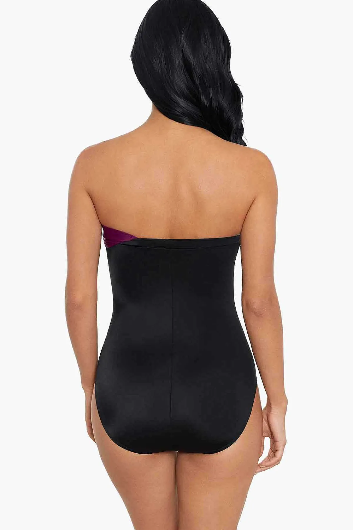 Vrouwen Miraclesuit Een Stuk|Colorblock Godin Badpak Uit Een Stuk