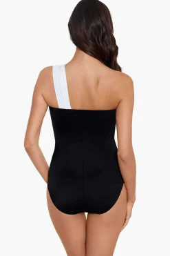 Vrouwen Miraclesuit Een Stuk|Colorblock Godin Badpak Uit Een Stuk
