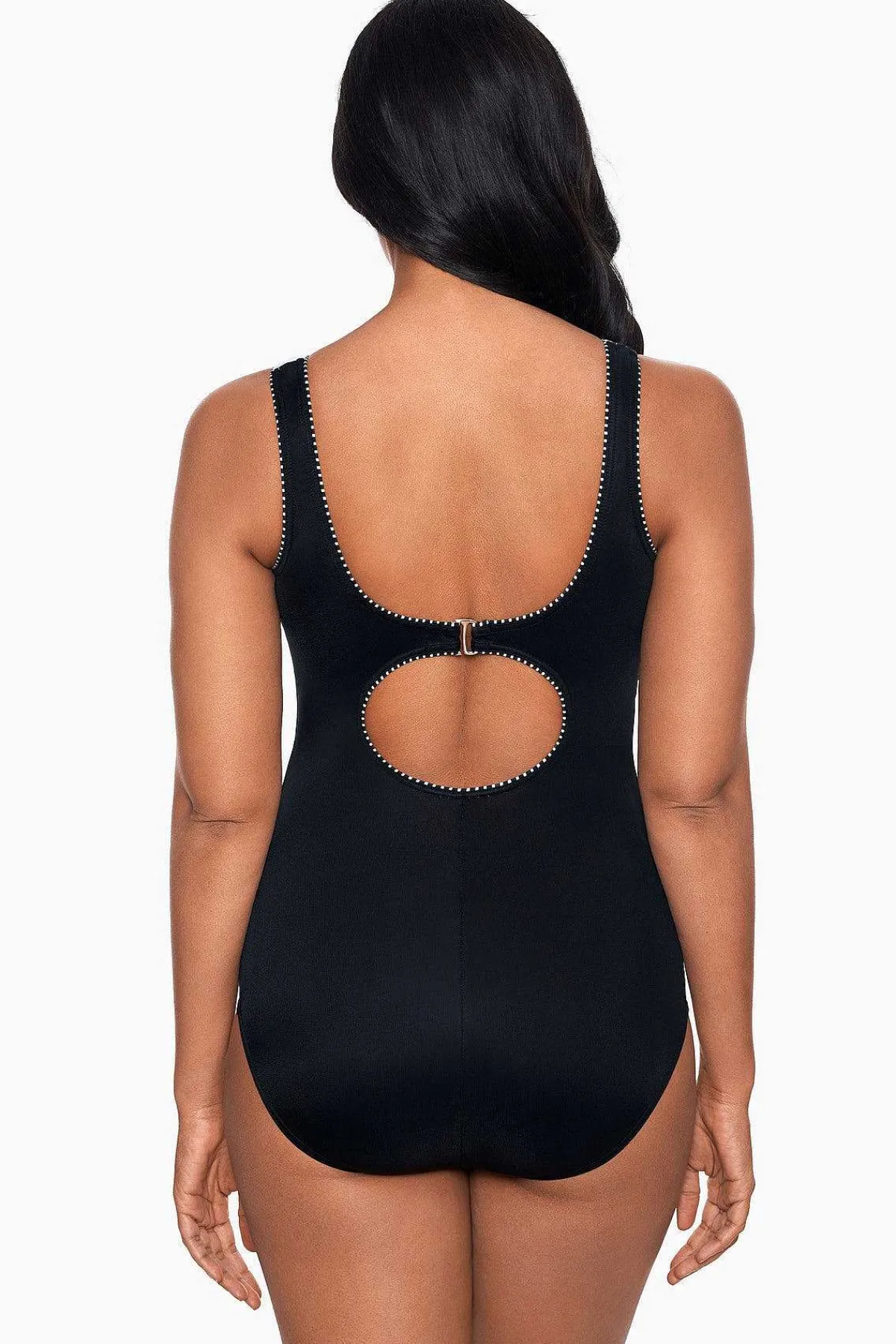 Vrouwen Miraclesuit Een Stuk|Colorblock Touche Badpak Uit Een Stuk