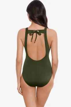 Vrouwen Miraclesuit Een Stuk|Combineer Het Steffi Badpak Uit Een Stuk