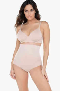 Vrouwen Miraclesuit Buikcontrole|Comfortabele Rondingen Hoge Taille Korte Shapewear
