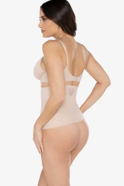 Vrouwen Miraclesuit Taillevormer|Doorschijnende X-Firm Hoge Taille String