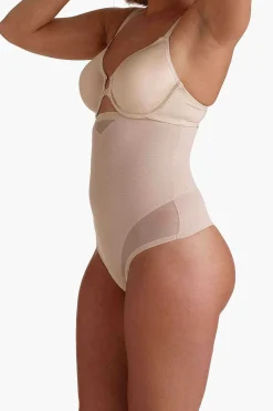 Vrouwen Miraclesuit Shapewear|Extra Stevige Controle, Pure Vormgevende String Met Hoge Taille