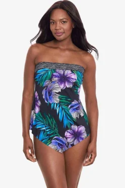 Vrouwen Miraclesuit Tankini-Topjes|Flora Aura Hankini-Tankinitop