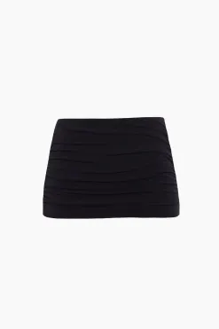 Vrouwen Miraclesuit Zwem Onderkant|Gesmokte Rok Zwembroek