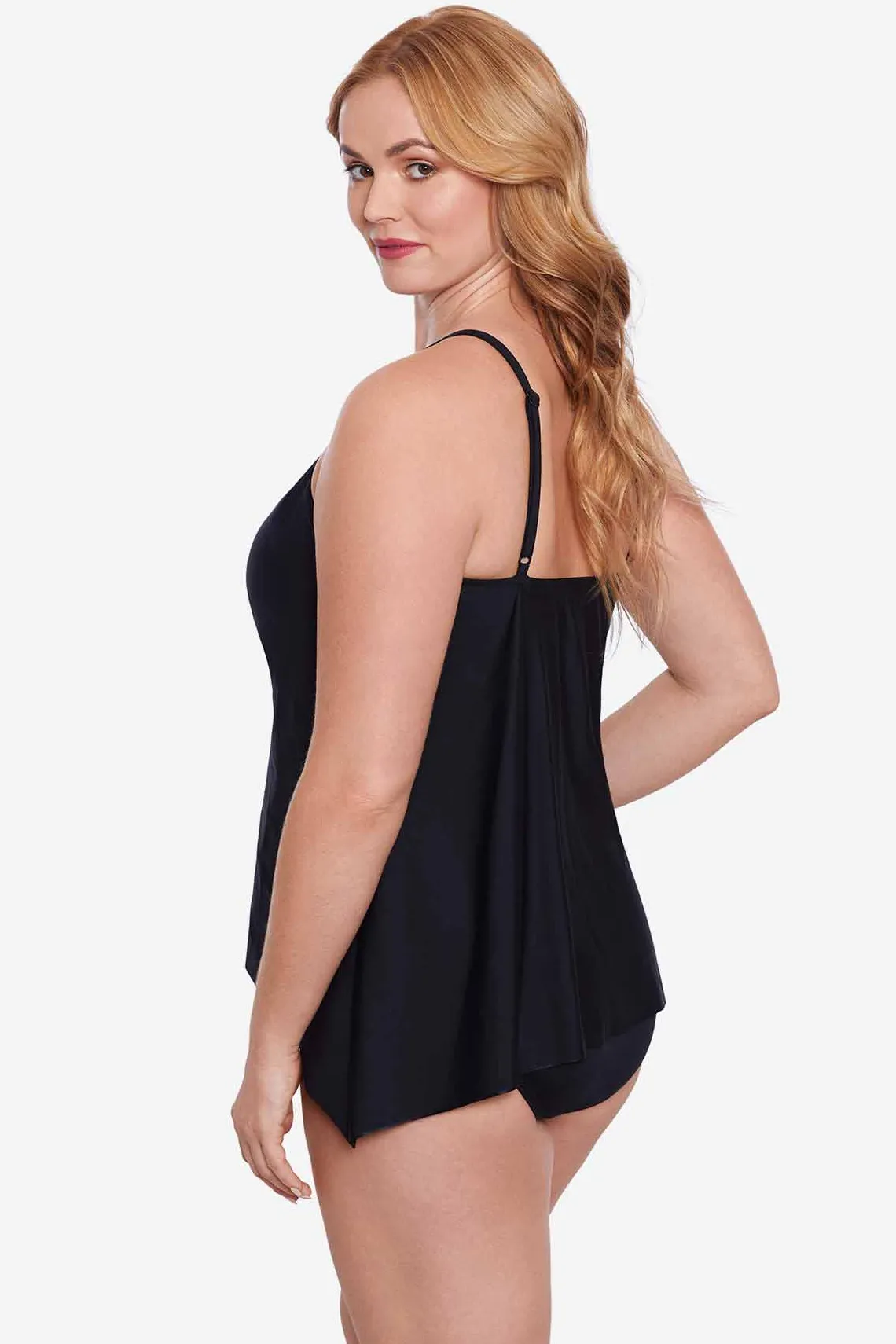 Vrouwen Miraclesuit Tankini-Topjes|Grote Maat Precioso Kijkgaatje Tankinitop