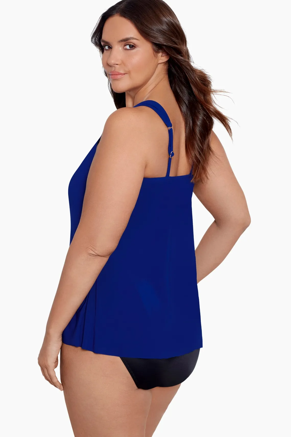 Vrouwen Miraclesuit Tankini-Topjes|Grote Maat Razzle Dazzle Tankinitop Met Beugel