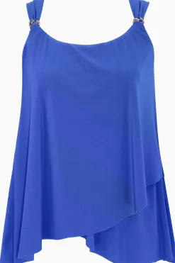 Vrouwen Miraclesuit Tankini-Topjes|Grote Maat Razzle Dazzle Tankinitop Met Beugel