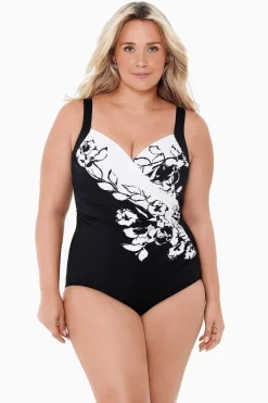 Vrouwen Miraclesuit Een Stuk|Grote Maat Sub Rosa Sanibel Zwempak Uit Een Stuk
