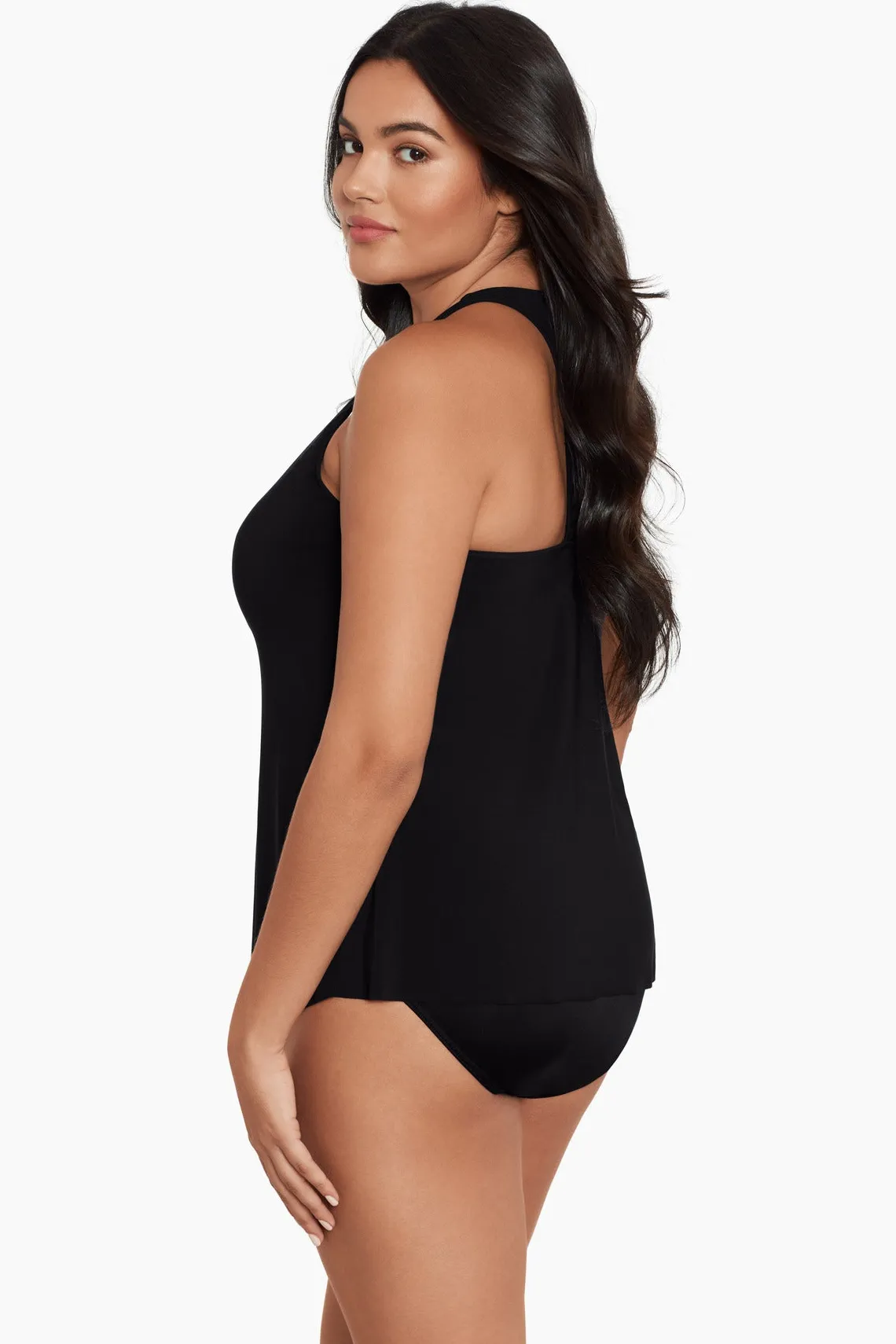 Vrouwen Miraclesuit Tankini-Topjes|Grote Maat Taylor Tankinitop