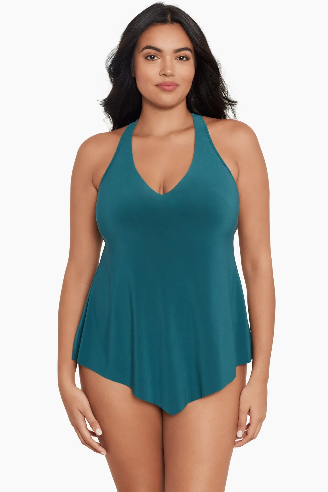 Vrouwen Miraclesuit Tankini-Topjes|Grote Maat Taylor Tankinitop