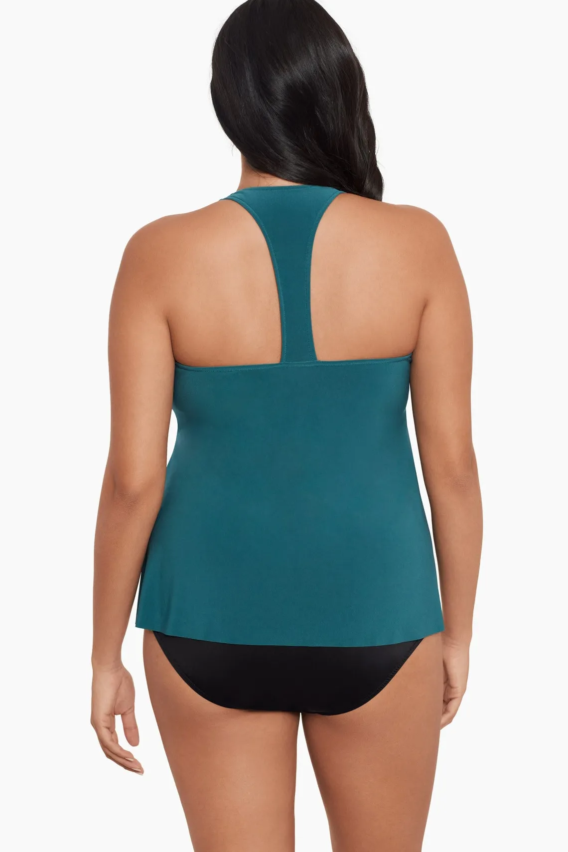 Vrouwen Miraclesuit Tankini-Topjes|Grote Maat Taylor Tankinitop