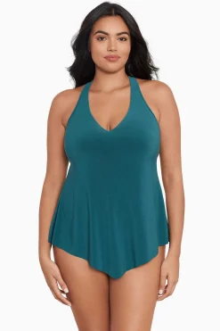 Vrouwen Miraclesuit Tankini-Topjes|Grote Maat Taylor Tankinitop