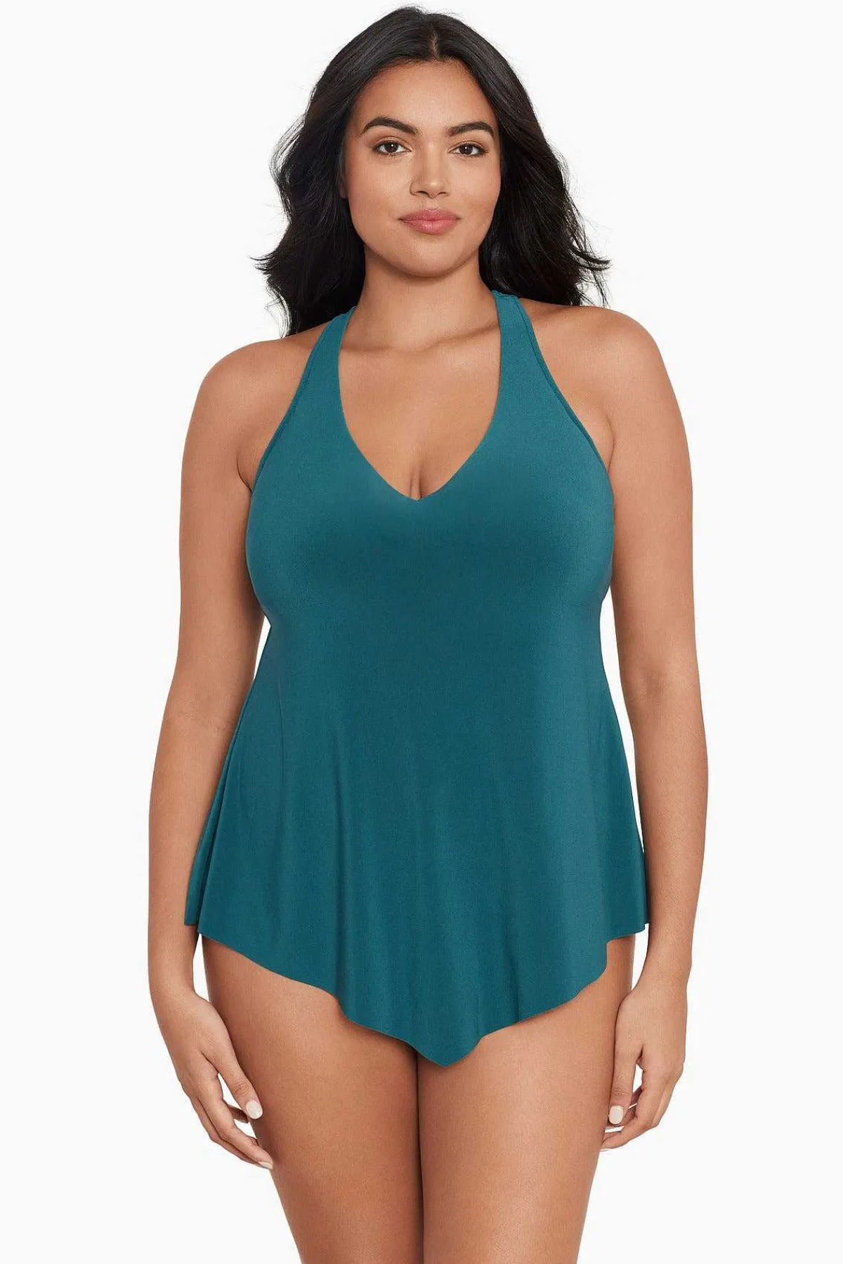 Vrouwen Miraclesuit Tankini-Topjes|Grote Maat Taylor Tankinitop