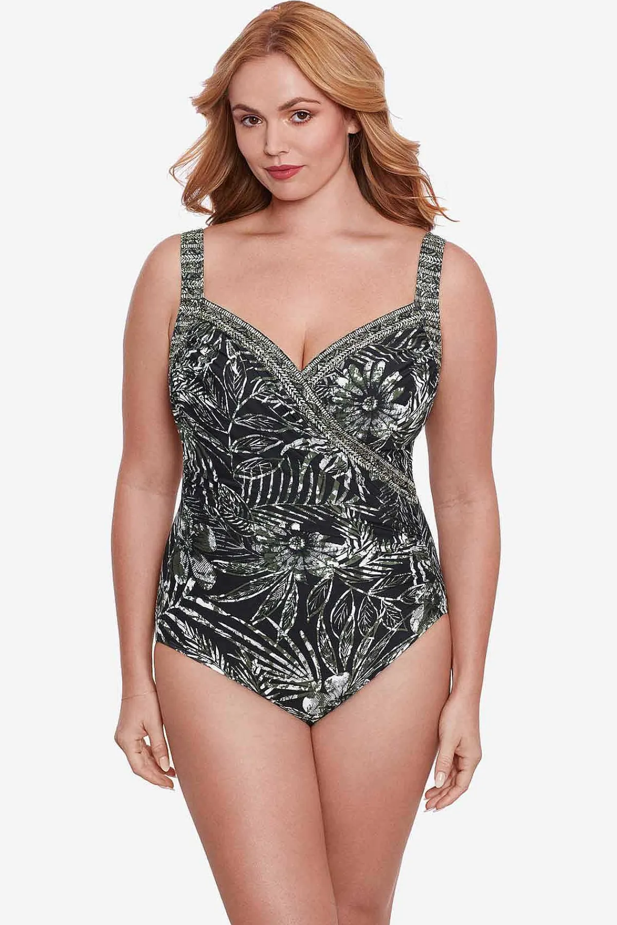 Vrouwen Miraclesuit Een Stuk|Grote Maat Zahara Sanibel Zwempak Uit Een Stuk