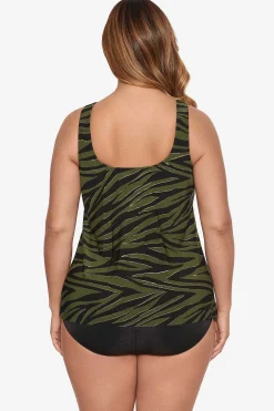 Vrouwen Miraclesuit Tankini-Topjes|Grote Maten Seabra Ursula Tankinitop