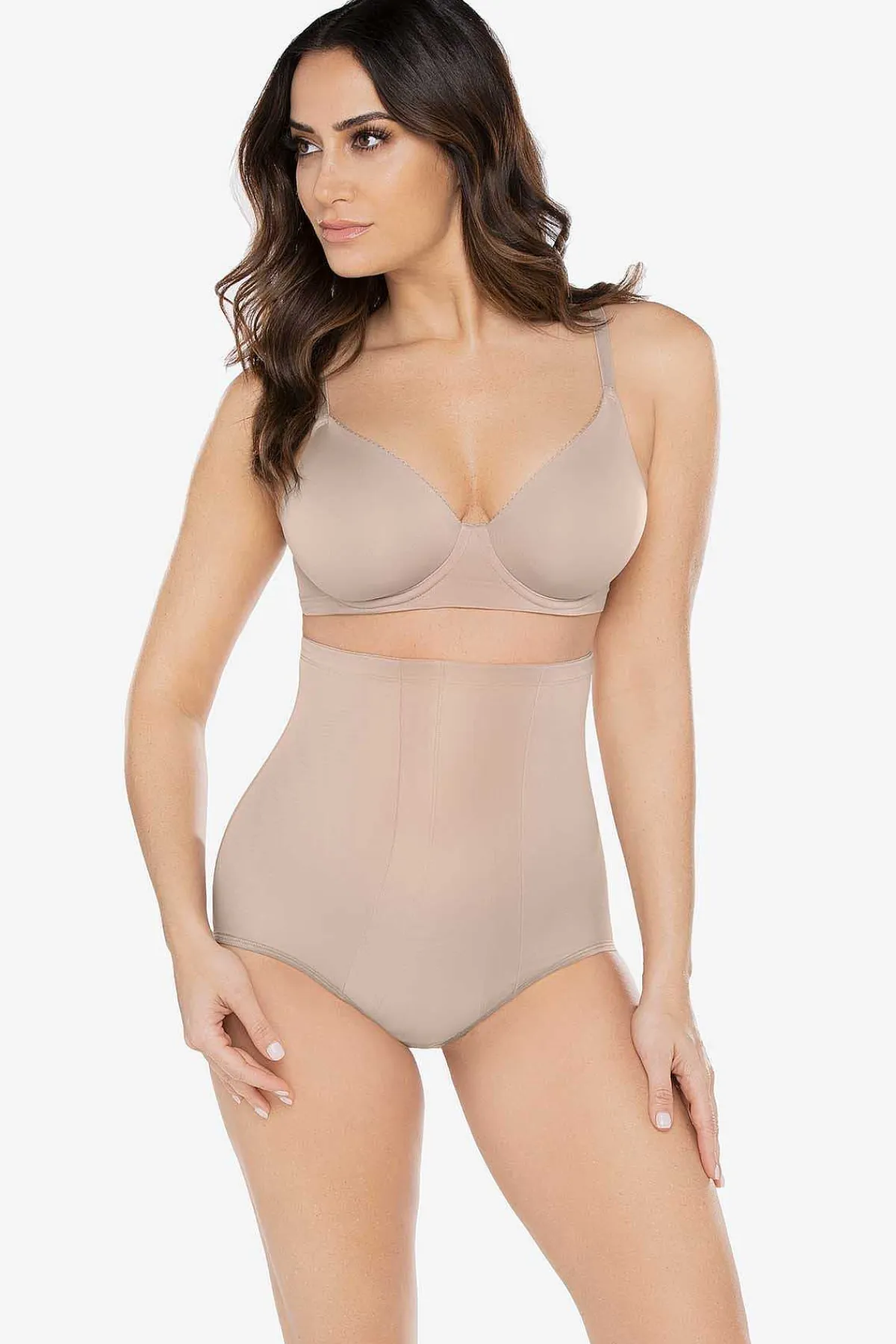 Vrouwen Miraclesuit Shapewear|Hi-Taille Korte Stevige Controle