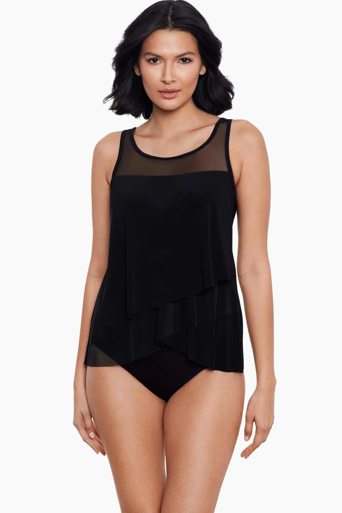 Vrouwen Miraclesuit Tankini-Topjes|Illusionisten Mirage Tankinitop