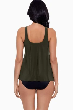 Vrouwen Miraclesuit Tankini-Topjes|Illusionisten Ursula Tankinitop Met Beugel