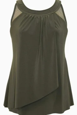 Vrouwen Miraclesuit Tankini-Topjes|Illusionisten Ursula Tankini Top Dd-Cup