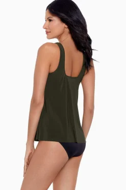 Vrouwen Miraclesuit Tankini-Topjes|Illusionisten Ursula Tankini Top Dd-Cup