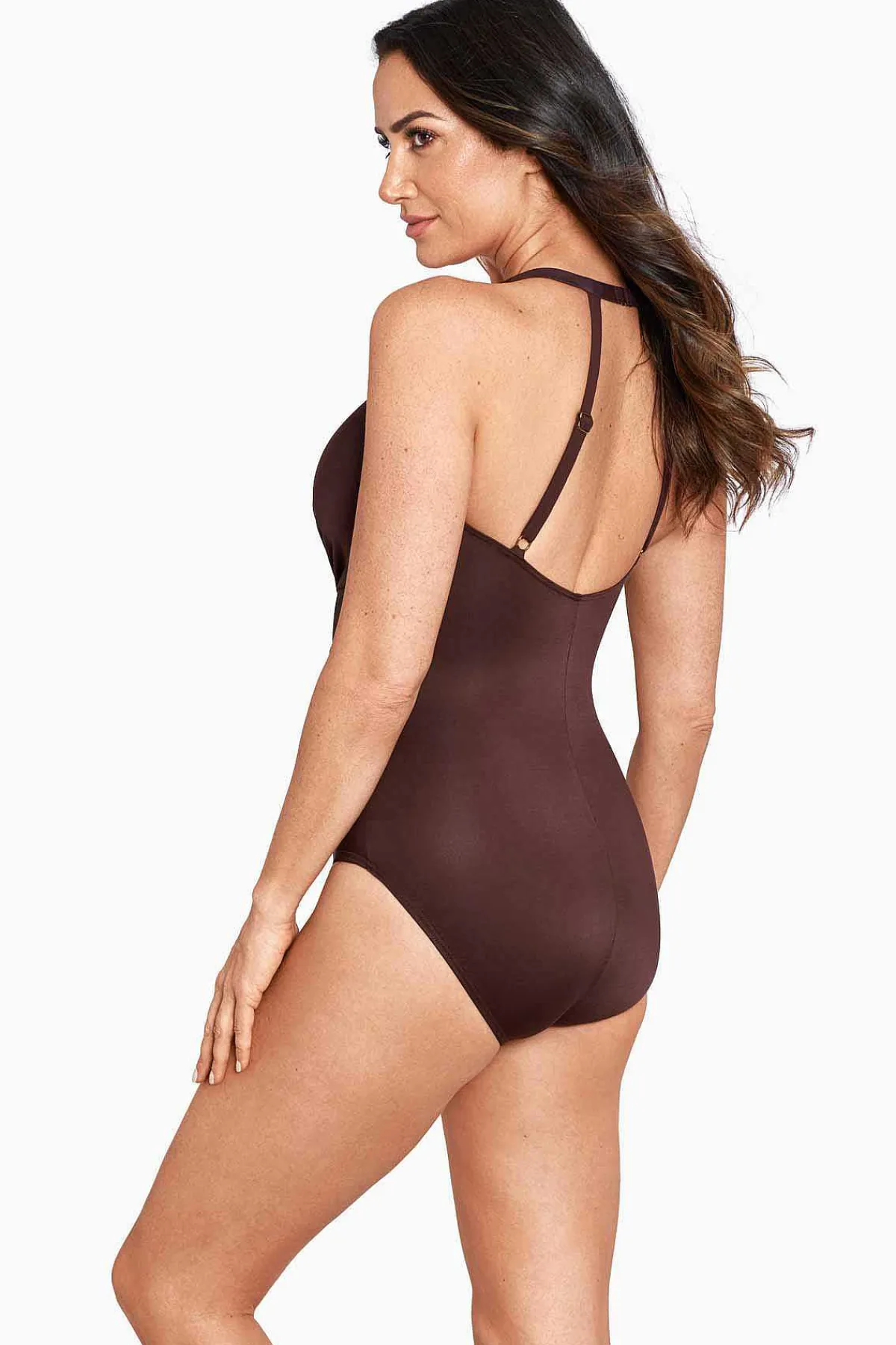 Vrouwen Miraclesuit Een Stuk|Illusionisten Wrapture Eendelig Badpak