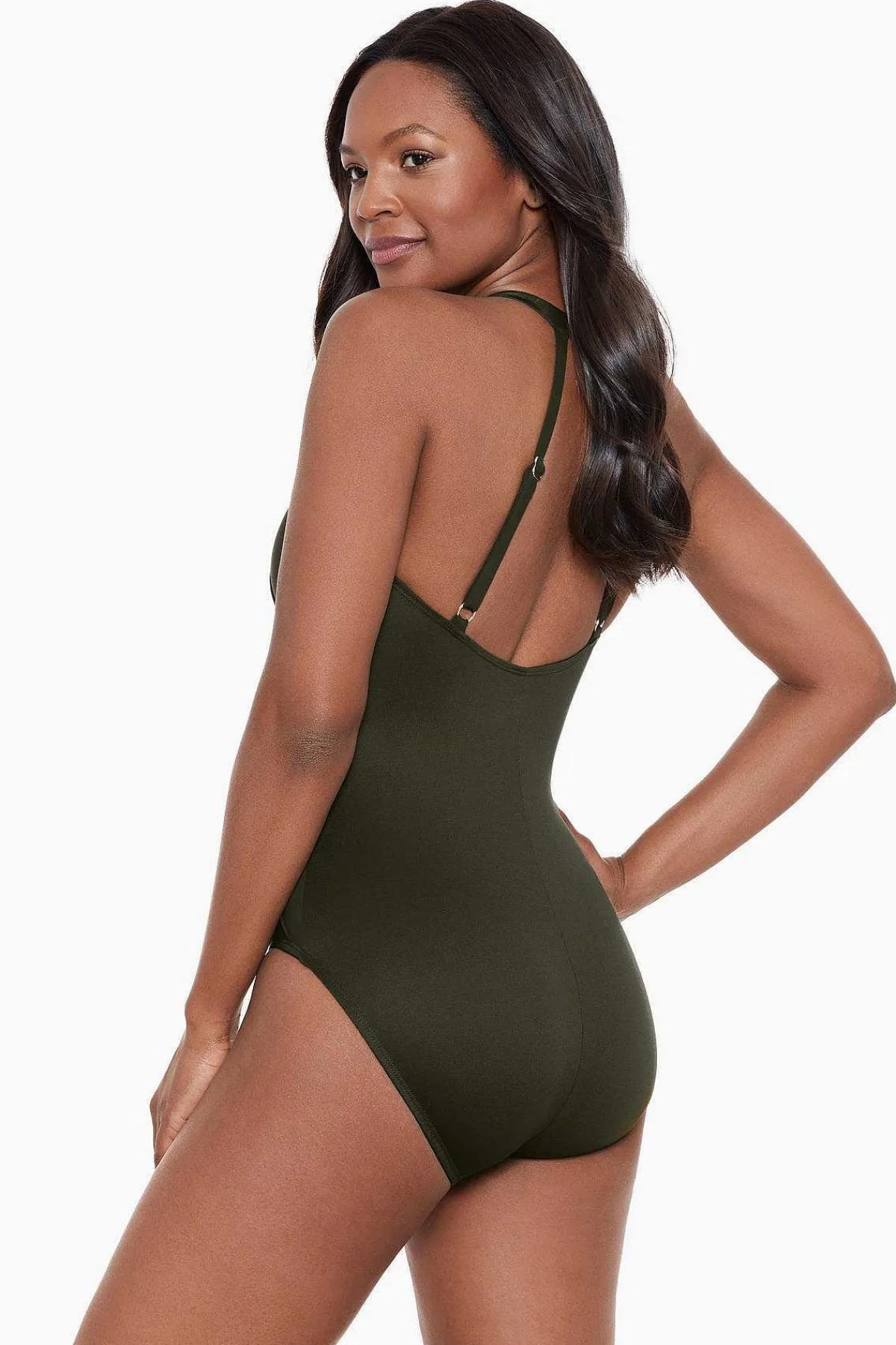 Vrouwen Miraclesuit Een Stuk|Illusionisten Wrapture Eendelig Badpak