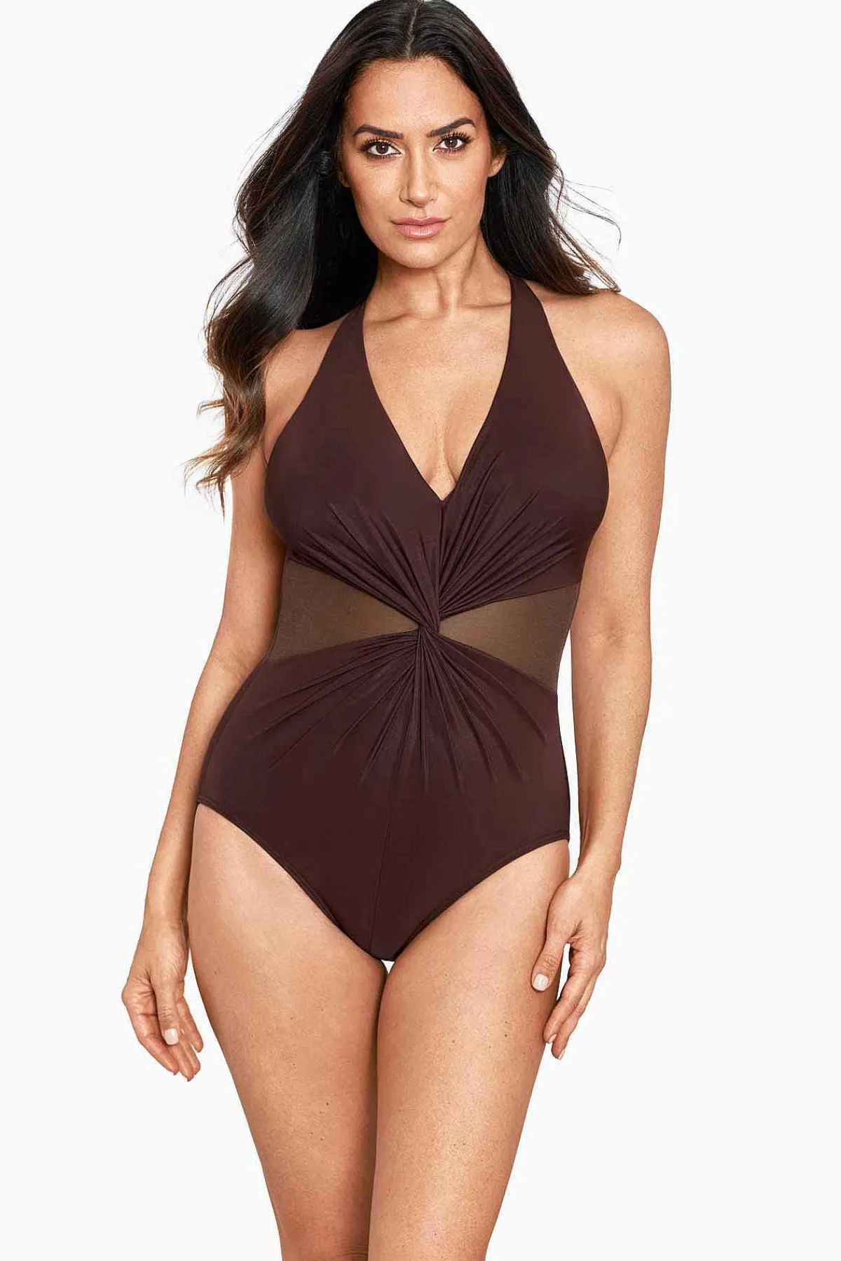 Vrouwen Miraclesuit Een Stuk|Illusionisten Wrapture Eendelig Badpak