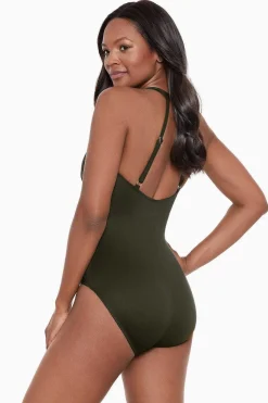 Vrouwen Miraclesuit Een Stuk|Illusionisten Wrapture Eendelig Badpak