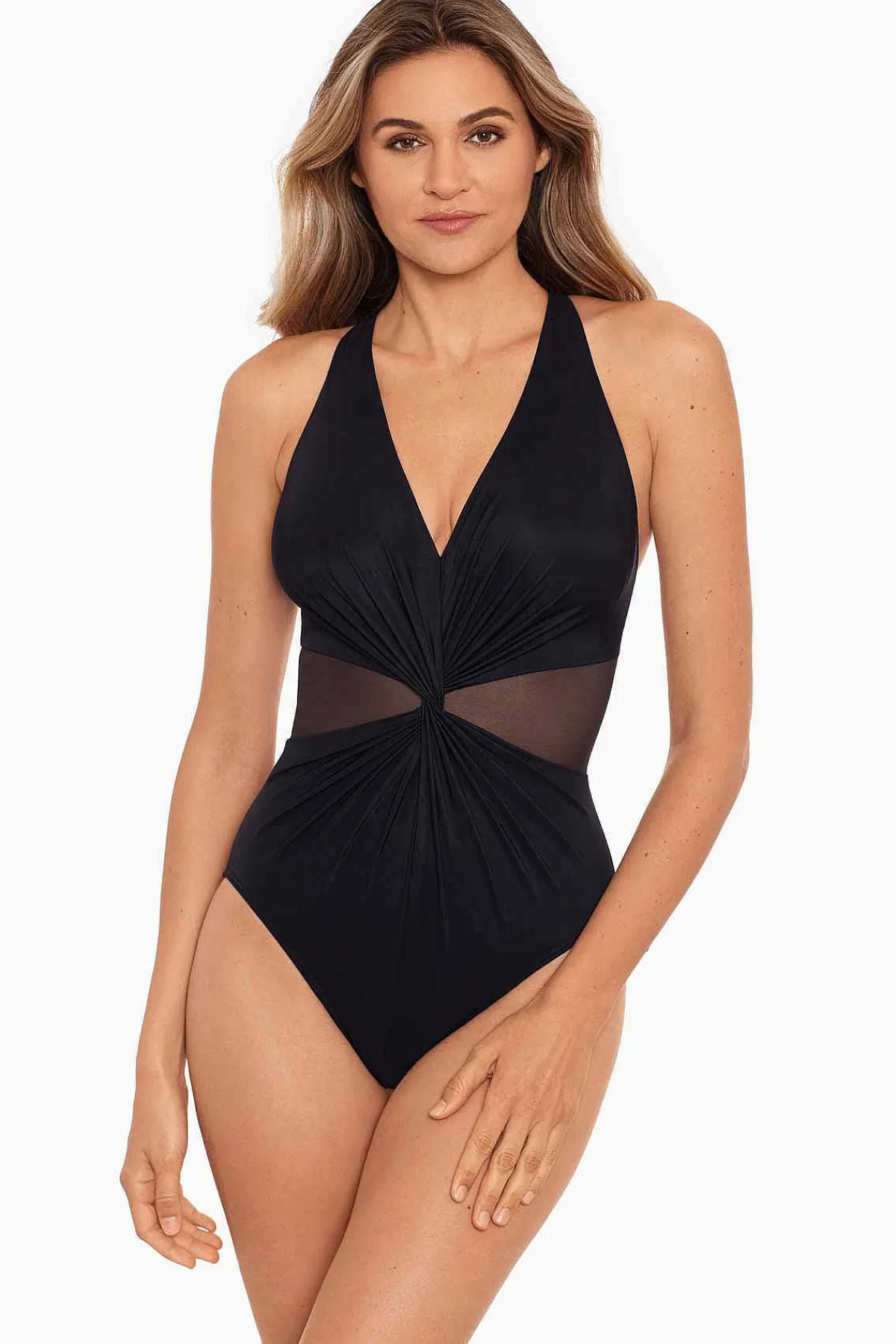 Vrouwen Miraclesuit Een Stuk|Illusionisten Wrapture Eendelig Badpak