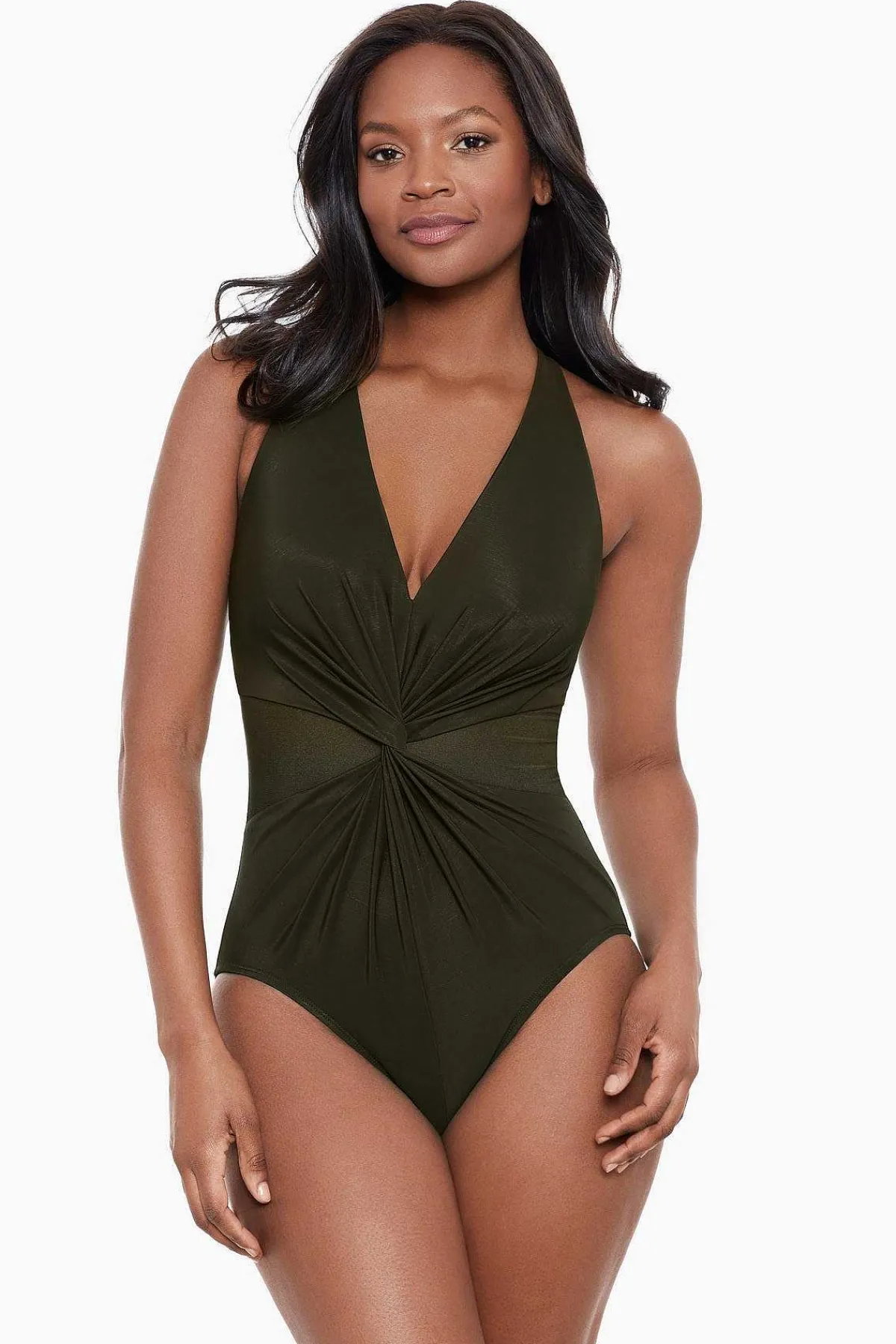 Vrouwen Miraclesuit Een Stuk|Illusionisten Wrapture Eendelig Badpak