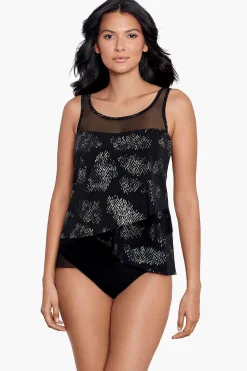 Vrouwen Miraclesuit Tankini-Topjes|Iridium Mirage Tankinitop